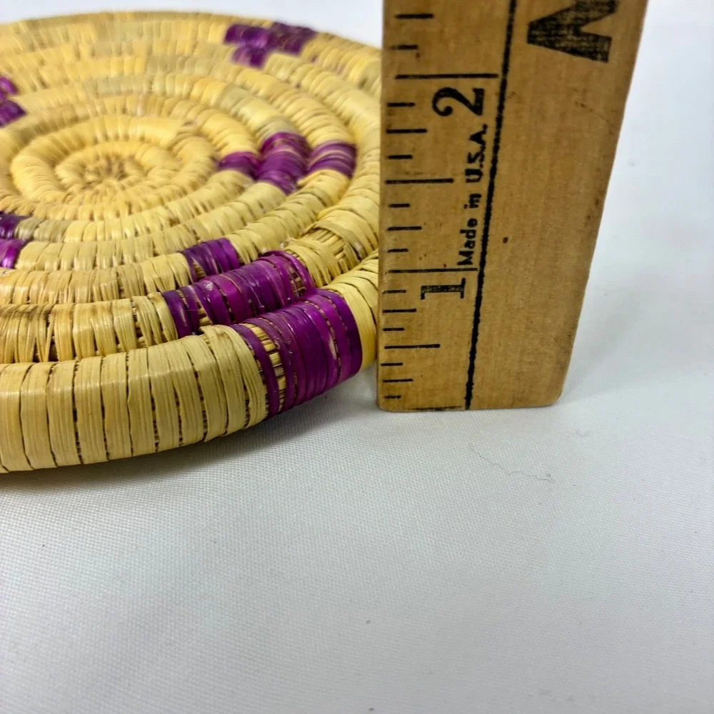 Woven Basket Trivet 6